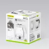 MEO Glas Wasserkocher 2200W 1,7L Schwarz MR-061-BLACK MAESTRO