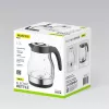 MEO Glas Wasserkocher 2200W 1,7L Schwarz MR-061-BLACK MAESTRO