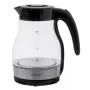 MEO Glas Wasserkocher 2200W 1,7L Schwarz MR-061-BLACK MAESTRO