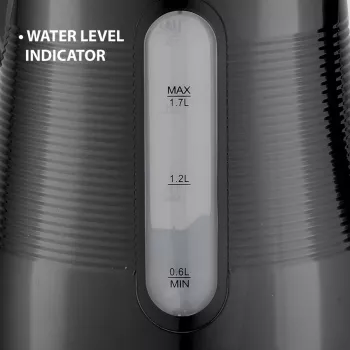 MEO MAESTRO Wasserkocher 1,7 L 2200 W Schwarz MR-035-BLACK