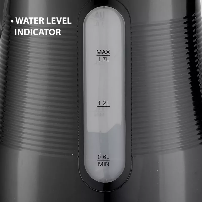 MEO MAESTRO Wasserkocher 1,7 L 2200 W Schwarz MR-035-BLACK
