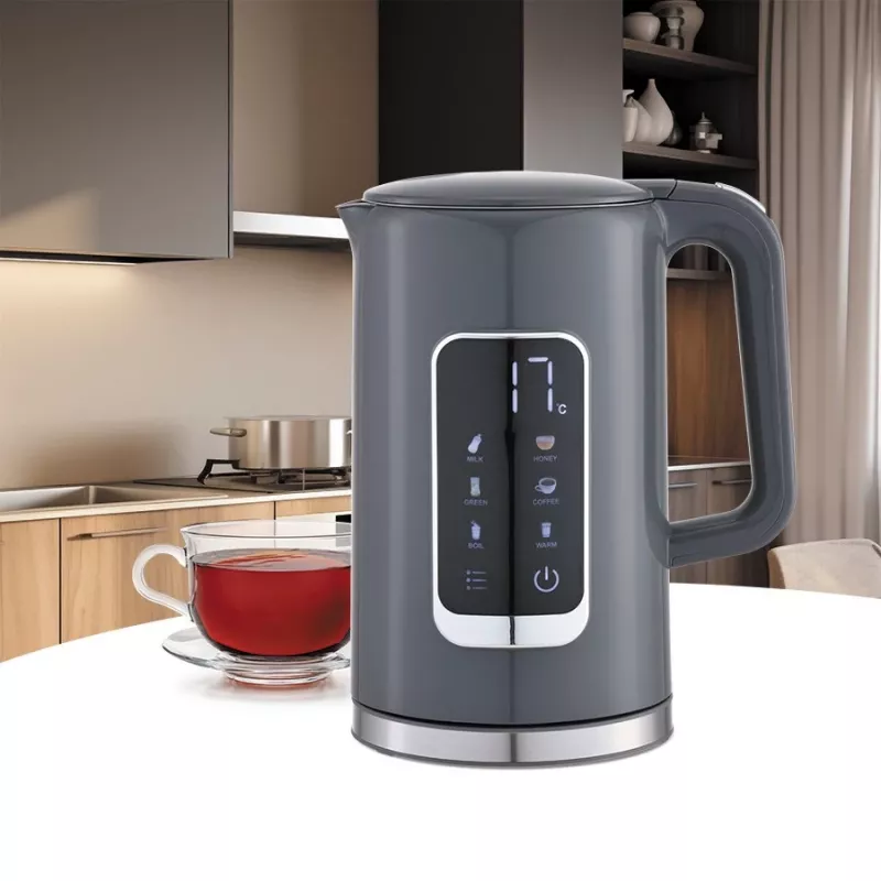 MEO Maestro Wasserkocher MR-024-GREY 1,7 L 2200 W Grau