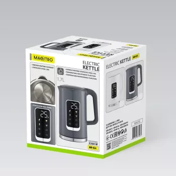 MEO Maestro Wasserkocher MR-024-GREY 1,7 L 2200 W Grau