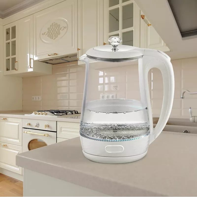 MEO MR-052-WHITE MAESTRO Wasserkocher 1,7 l 2200 W Weiß