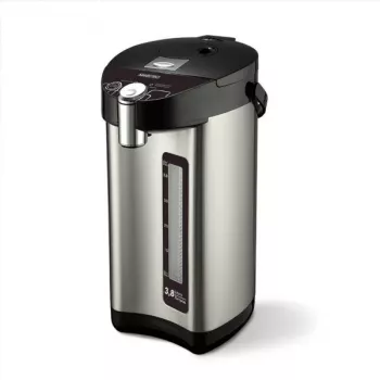 MEO MR-081 Elektrischer Wasserkocher und Spender 4,5L 750W Schwarz/Silber