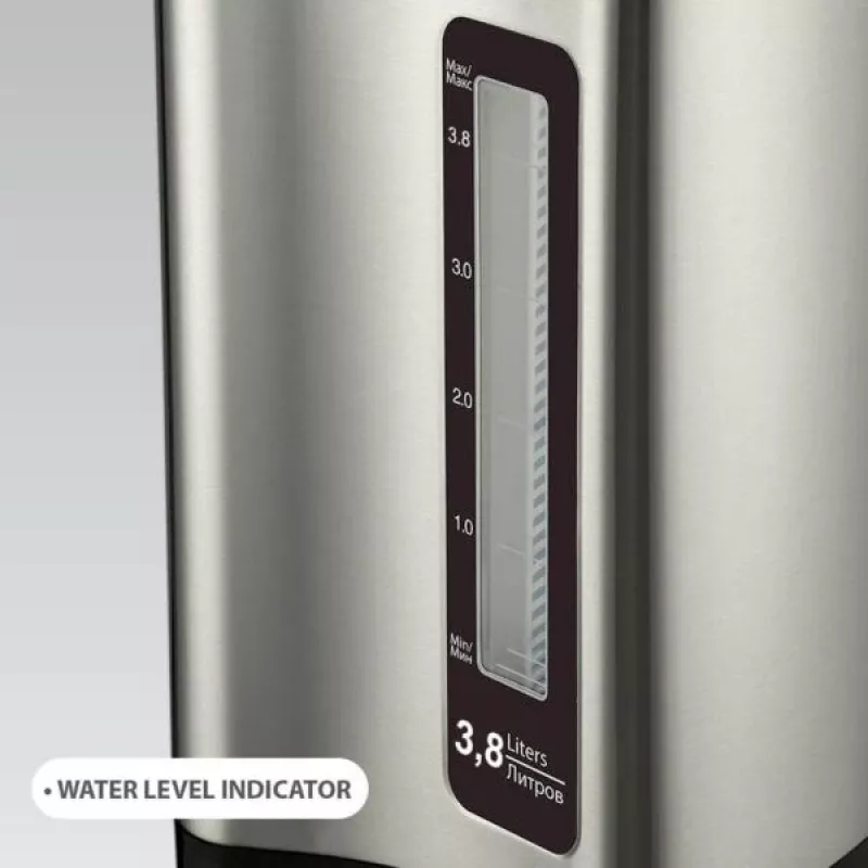 MEO MR-081 Elektrischer Wasserkocher und Spender 4,5L 750W Schwarz/Silber