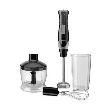 MEO MR-566 MAESTRO 500W Stabmixer-Set mit Zerkleinerer, Schneebesen & Messbecher