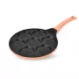 MEO Smile Crêpe-Pfanne 26 cm Antihaft-Aluminium Schwarz MR-1222-B