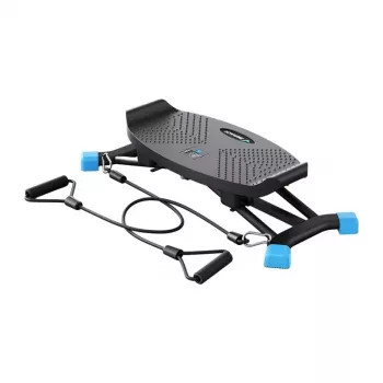 MERACH MR-2416B1 Ski Trainer - Luft- & Magnetwiderstand, 10 Stufen, Bluetooth, LCD-Display, App-kompatibel, max. Benutzergewicht 150 kg