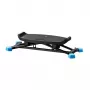 MERACH MR-2416B1 Ski Trainer - Luft- & Magnetwiderstand, 10 Stufen, Bluetooth, LCD-Display, App-kompatibel, max. Benutzergewicht 150 kg