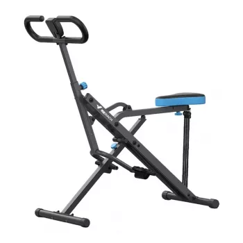 MERACH MR-R07H1 3-in-1 Squat Machine mit LCD-Monitor, klappbar, Schwarz & Rot