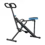 MERACH MR-R07H1 3-in-1 Squat Machine mit LCD-Monitor, klappbar, Schwarz & Rot