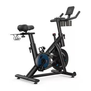 MERACH MR-S26B2-EU Spinning Bike – Magnetischer Widerstand, Bluetooth, 6 kg Schwungrad, Schwarz