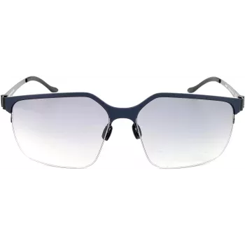 Mercedes-Benz Herrensonnenbrille M1037-D Pilot/Aviator Metallrahmen Graue Gläser 58mm