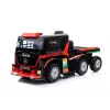 Mercedes Truck + Trailer XMX622B batteriebetriebenes Spielzeug mit LED-Leuchten rotes LCD