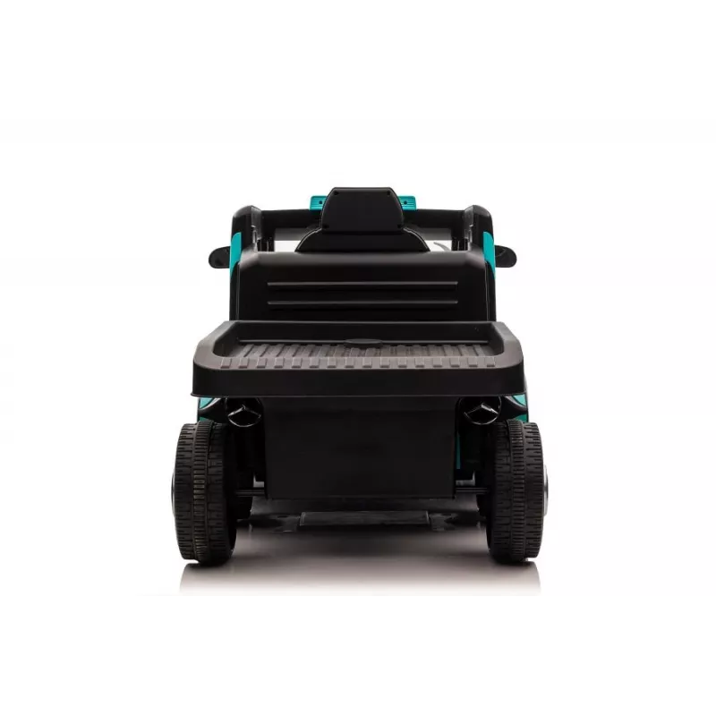 Mercedes XMX622B Kinder-Elektro-LKW mit Anhänger, LCD, Blau