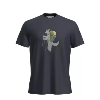 Merino T-Shirt Icebreaker 150 Tech Lite Herren Head Midnight