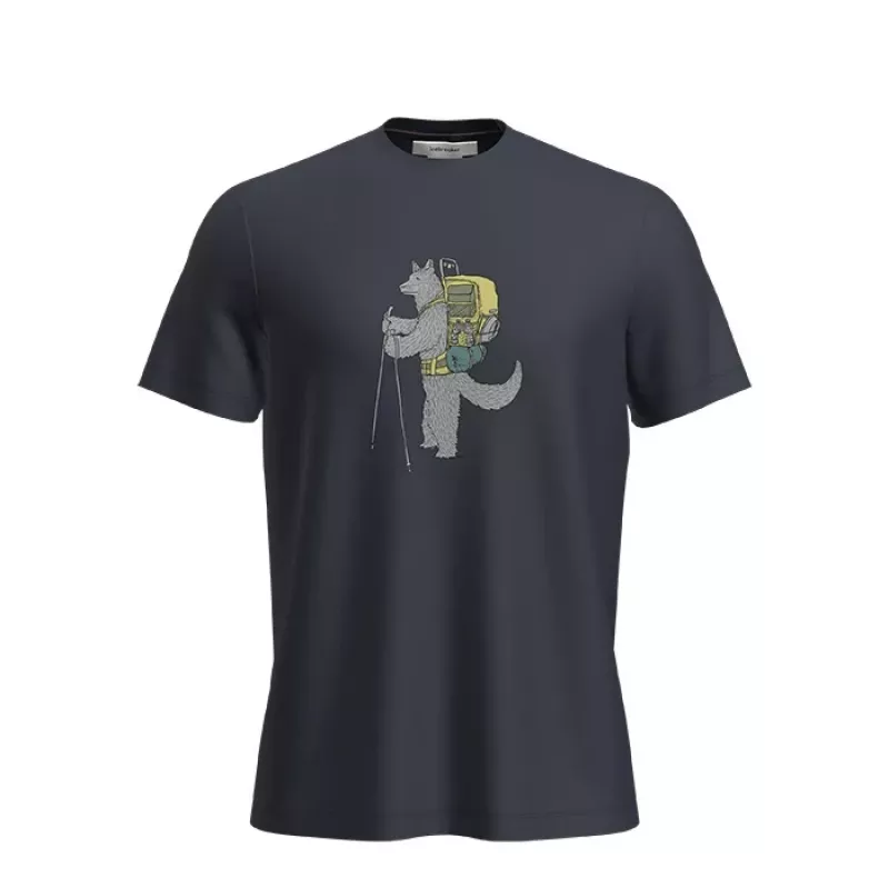 Merino T-Shirt Icebreaker 150 Tech Lite Herren Head Midnight