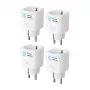 MEROSS MSS315CFH-EU Smart Plug mit Energieüberwachung (Matter) (4er-Set)