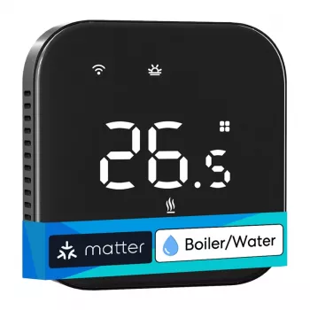 MEROSS MTS215BMA-B(EU) Smart Wi-Fi Thermostat (Schwarz)