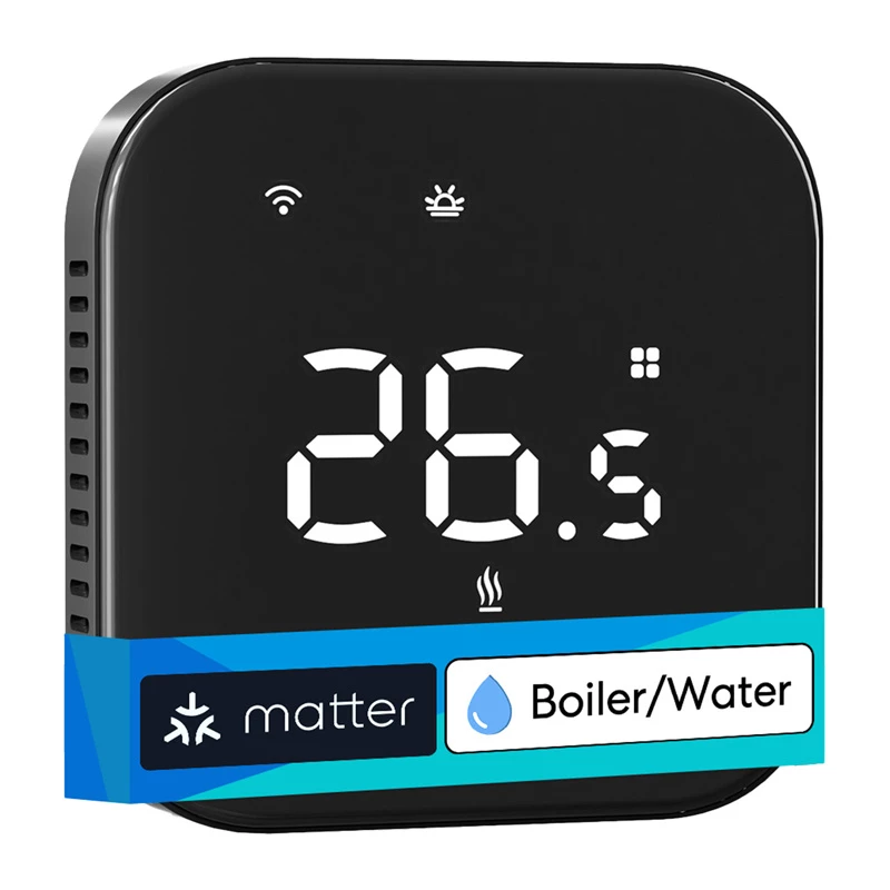 MEROSS MTS215BMA-B(EU) Smart Wi-Fi Thermostat (Schwarz)