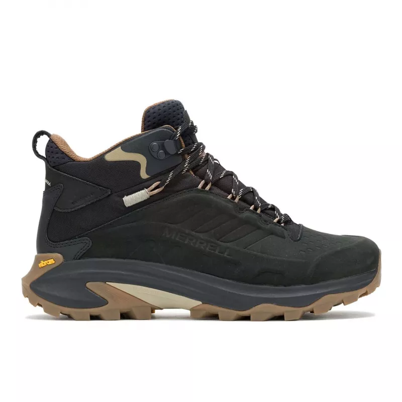 Merrell Moab Speed 2 LTR Mid WP - Schwarzer Wanderstiefel