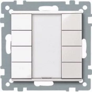 Merten 627819 Wechselschalter-Einsatz, 10 A, 250 V, Unterputz, Grau