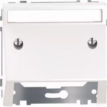 Merten MEG4540-6035 System M Wippabdeckung, Polarweiß glänzend Thermoplast, für Taster