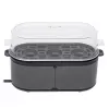 MESKO MS 4485gm Eierkocher, 7 Eier, 450 W, Dunkelgrau