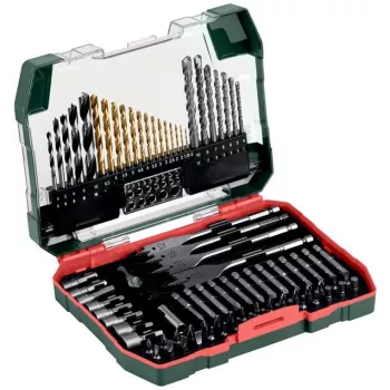 Metabo 626708000 86-teiliges Bohr- und Schraubendreher-Bitset im Koffer