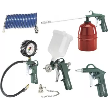 Metabo Druckluftwerkzeug-Set LPZ 7 Set, 7-teilig (601586000)