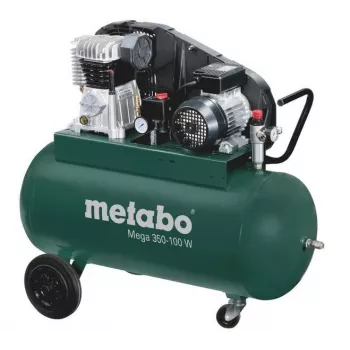 Metabo Kompressor MEGA 350-100 W 230V 90L 10bar 250L/min ölgeschmierter Keilriemenkompressor