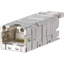METZ BTR Flanscheinsatz RJ45 Modul Cat.6 geschirmt Keystone Jack 1401100810MI