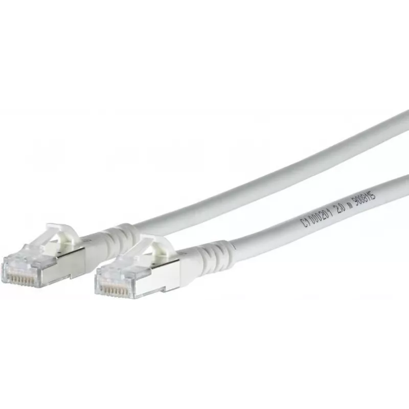 METZ CONNECT 1308451588-E 1,5m Cat6a S/FTP (S-STP) weißes Netzwerkkabel