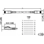 METZ CONNECT 1308451588-E 1,5m Cat6a S/FTP (S-STP) weißes Netzwerkkabel