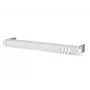METZ CONNECT 130920-00-E 1U 24-Port Unloaded Patch Panel, Lichtgrau (RAL 7035) 130920-00-E-90
