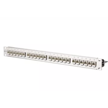 METZ CONNECT 130B11P1-E Cat.6A geschirmtes RJ45 Keystone-Modul – Silber, werkzeugfrei, 10GBase-T 130B11P1-E-90