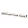 METZ CONNECT 130B11P1-E Cat.6A geschirmtes RJ45 Keystone-Modul – Silber, werkzeugfrei, 10GBase-T 130B11P1-E-90