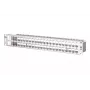 METZ CONNECT BTR E-DAT modul Patch Panel 48-Port 1,5U geschirmt Cat.6A Schwarz 130924-00-E