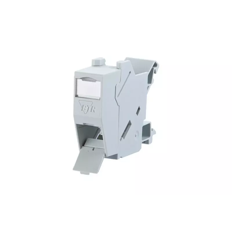 METZ CONNECT BTR E-DAT Module REG 8(8) IP20 Empty - DIN-Schienen-Datenmodul-Gehäuse, 1TE, lichtgrau