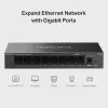 MEU Mercusys MS108G 8-Port Gigabit Desktop-Switch