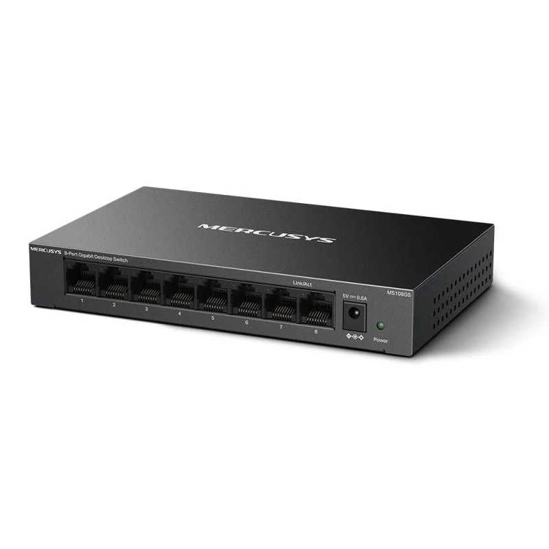 MEU Mercusys MS108G 8-Port Gigabit Desktop-Switch