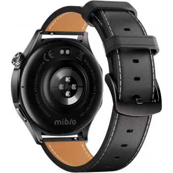 Mibro Watch GT Smartwatch, Schwarz, 1,72-Zoll-TFT-Display, 2 Armbänder im Lieferumfang enthalten