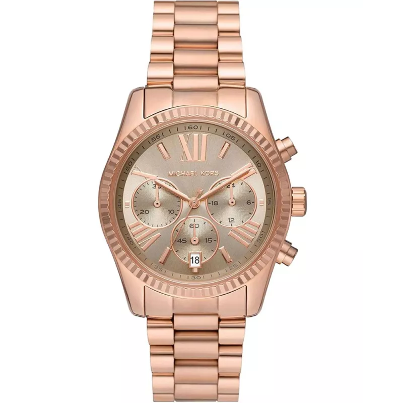 Michael Kors Bradshaw Gen 6 Smartwatch MK7217 44 mm Roségold-Edelstahl
