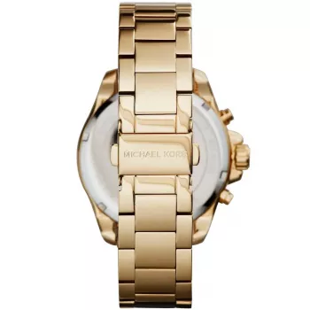 Michael Kors Bradshaw Damen-Chronograph-Uhr aus roségoldfarbenem Edelstahl MK6095