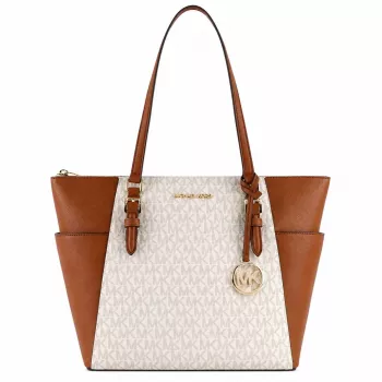 MICHAEL KORS Cece Vanilla Damen-Umhängetasche mit Kettenriemen