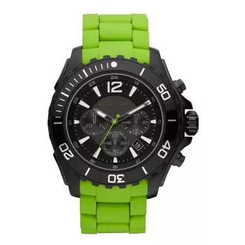 Michael Kors Gage Herren-Chronograph Uhr MK8236 47mm Edelstahl Blaues Zifferblatt