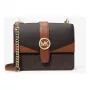 Michael Kors Greenwich Crossbody Bag 35S5GGRC1BBRO Braun Saffiano Leder