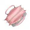 Michael Kors Greenwich Satchel Crossbody Bag für Damen, Powder Blush, Saffiano-Leder, 32x26x14 cm