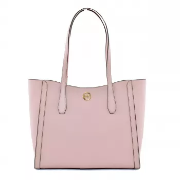 Michael Kors Greenwich Shoulder Bag Powder Blush Saffiano Leather 35S4G9GT3LPOW